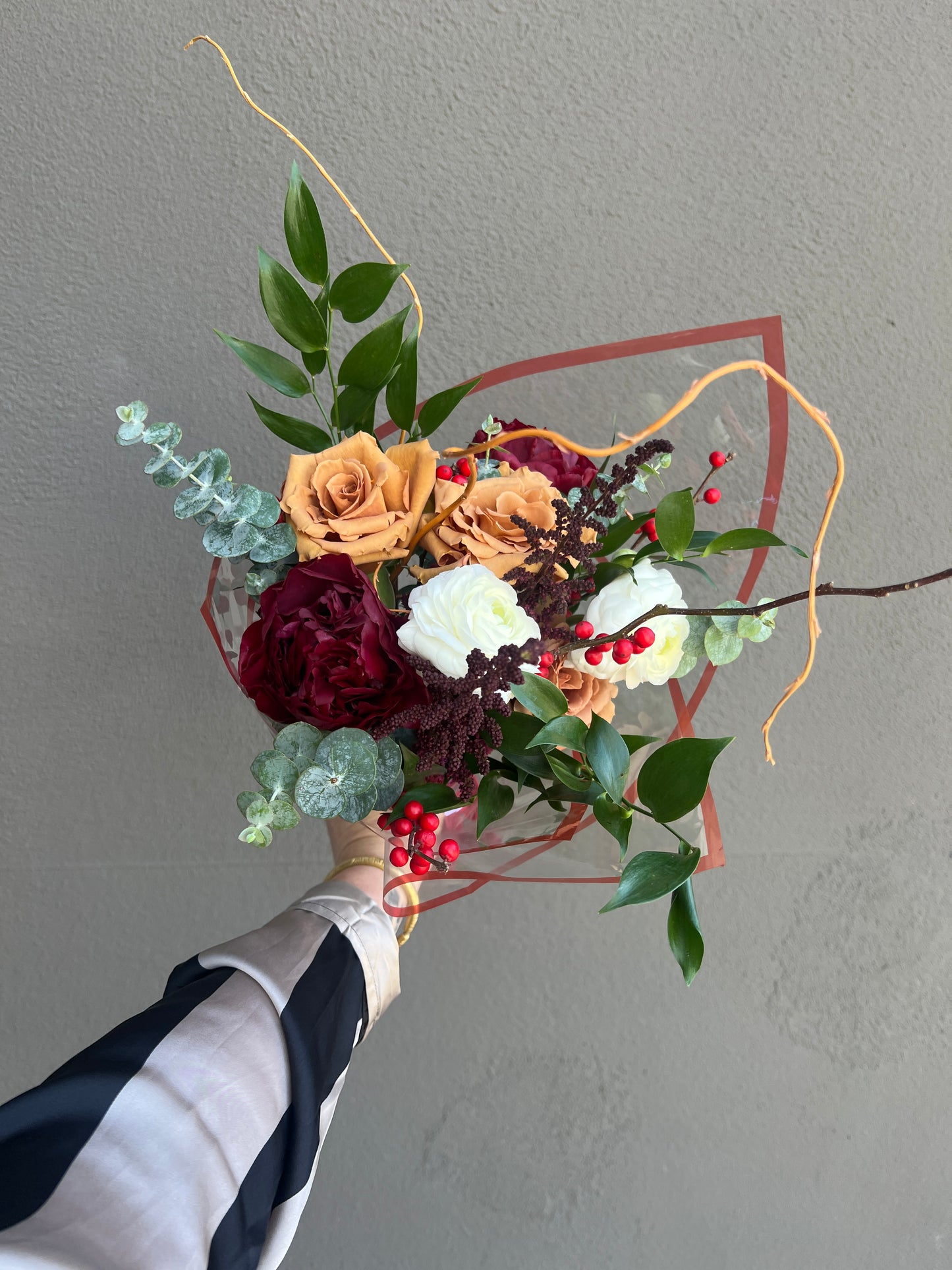 Holiday Wrap Bouquet