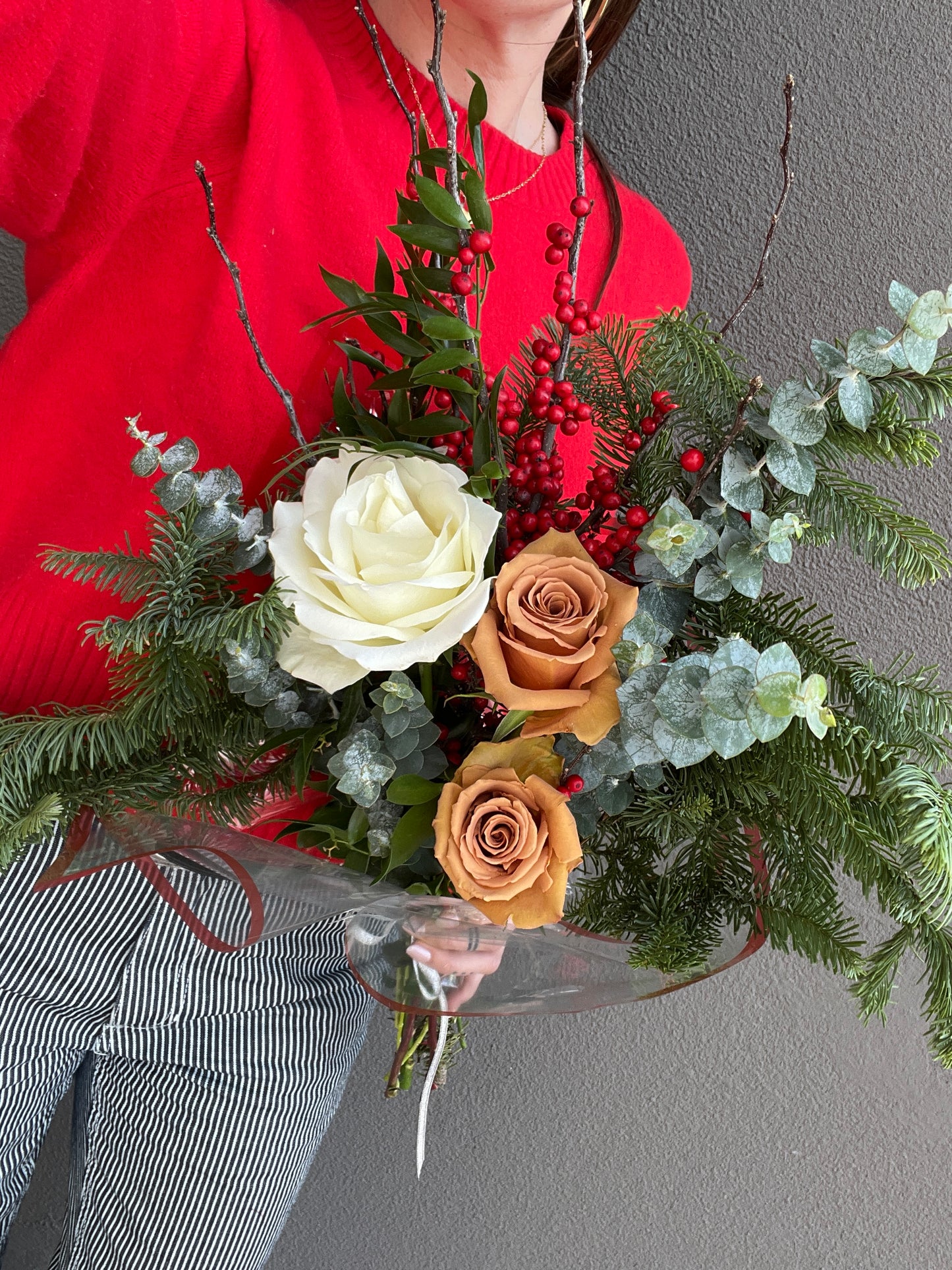 Holiday Wrap Bouquet