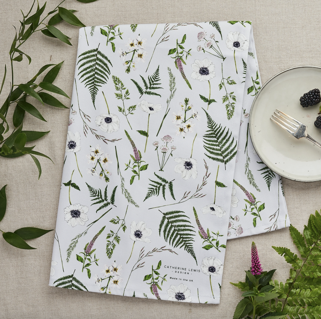 Wild Meadow Tea Towel