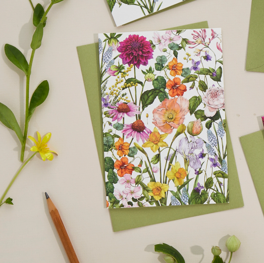 Bountiful Blooms Blank Card